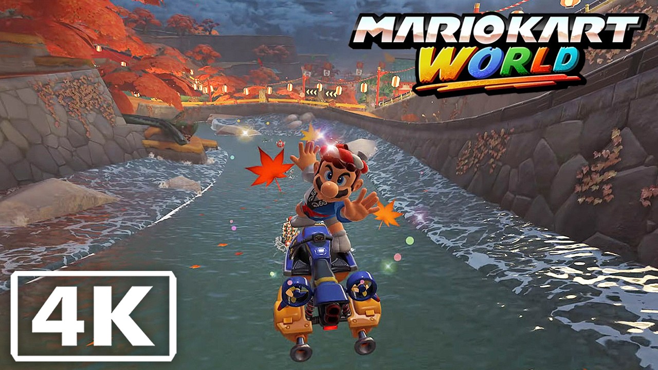 Mario Kart World - 2+ Hours of Gameplay Footage (Switch 2) [4K]