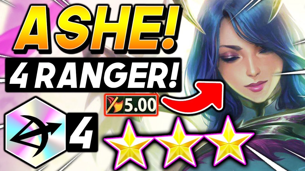 *ASHE ⭐⭐⭐ 4 RANGERS!* - TFT SET 5 BEST Ranked Comp I Teamfight Tactics Strategy Guide 11.12 Patch