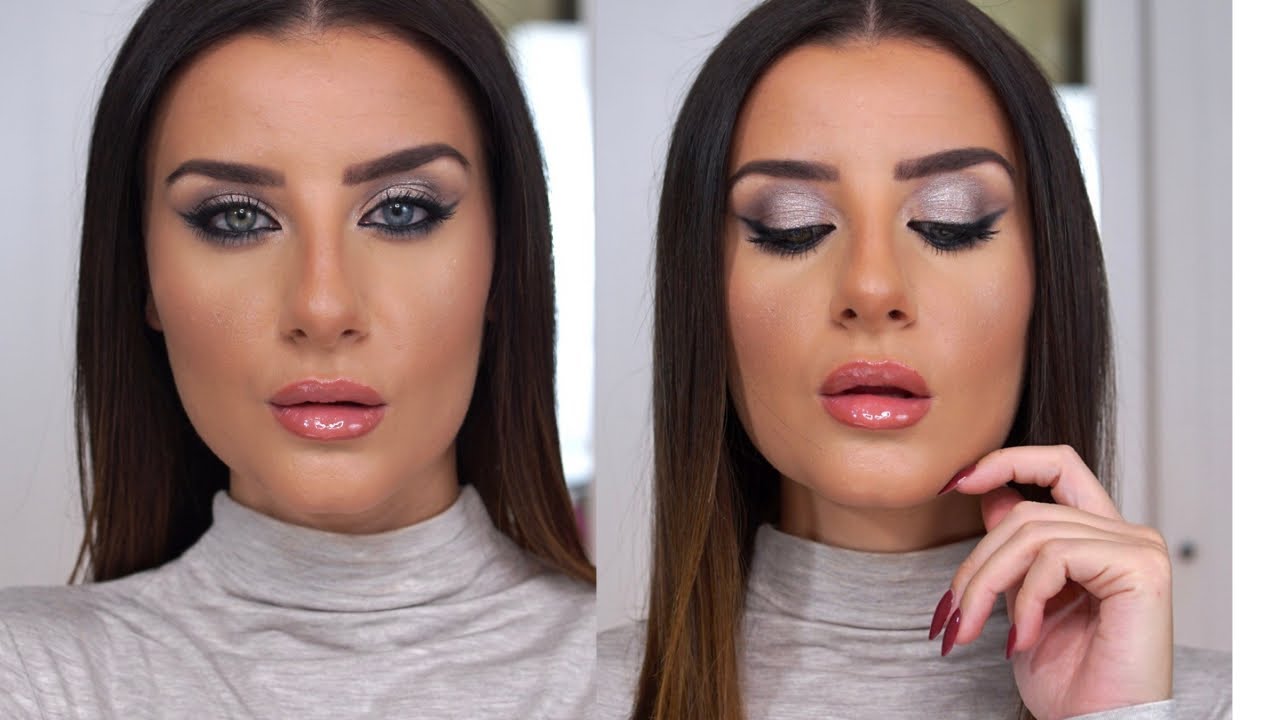 TRUCCO ELEGANTE DA SERA E CERIMONIA AUTUNNO/INVERNO✨❄️ MAKE UP TUTORIAL TONI FREDDI OCCHI DA GATTA