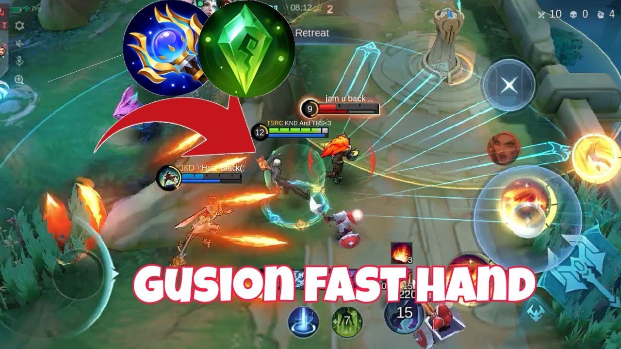 Gusion fast hand and god items build 2026🔥💥‼️