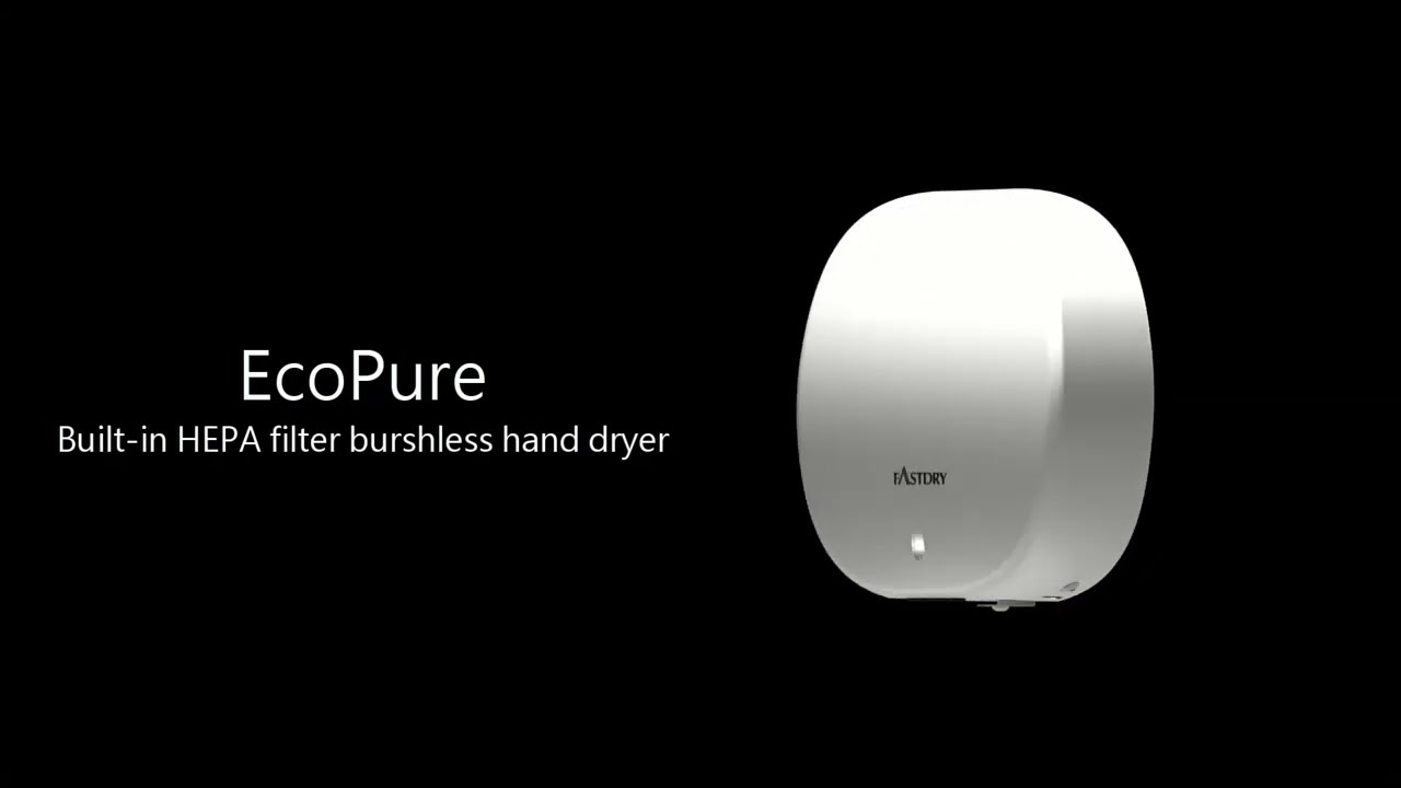 Hokwang EcoPure | Brushless Hand Dryer with Plug-In Design & UVC Option