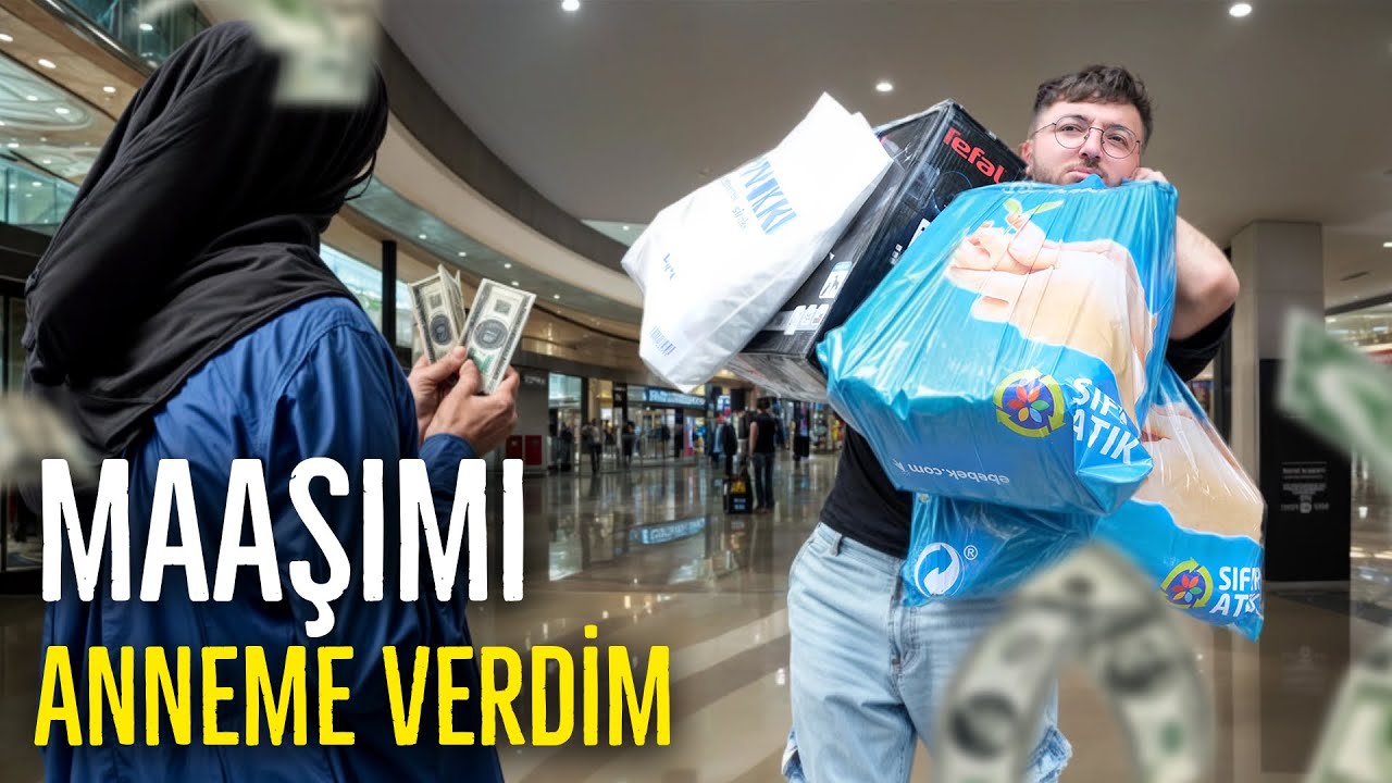ANNEM YOUTUBE MAAŞIMI HARCIYOR!
