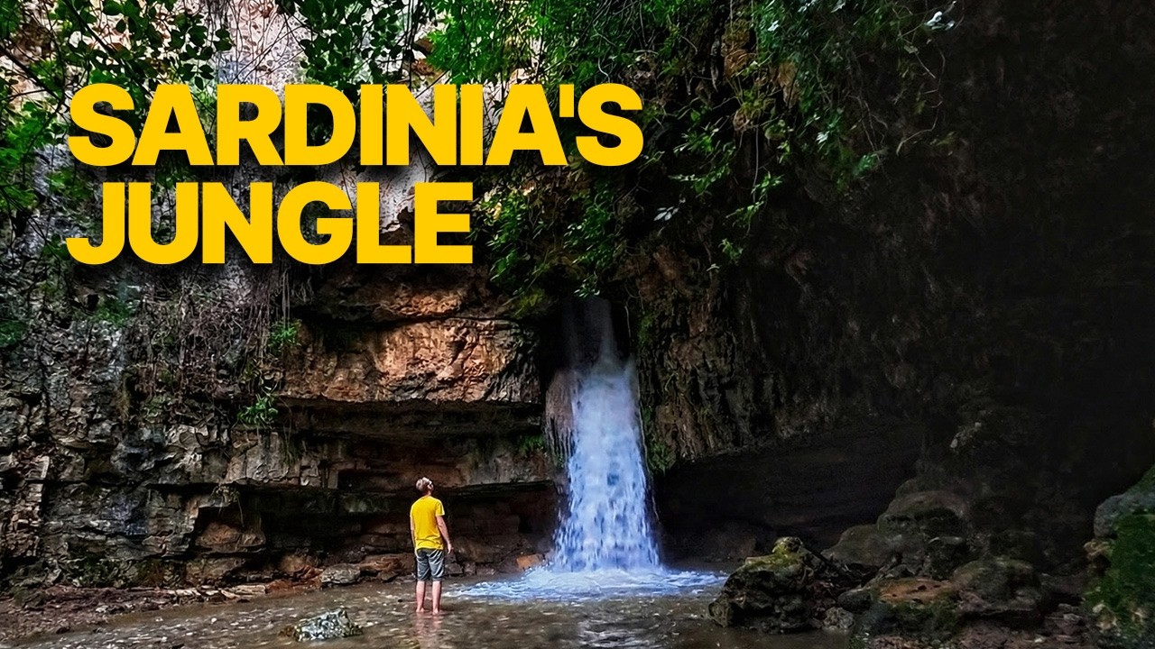 The Waterfall Inside a Hole? 🕳️ Sardinia’s Craziest Hidden Gem Su Stampu de su Turrunu
