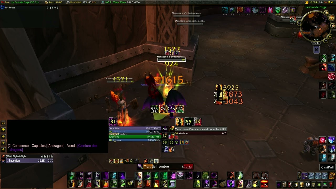 Warlock wotlk castsequence engage item + spell