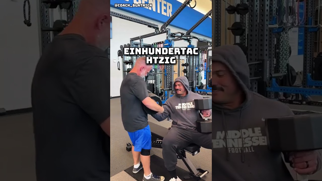 Dieser Typ ist auf einem ganz anderen Level an St&auml;rke 🔥