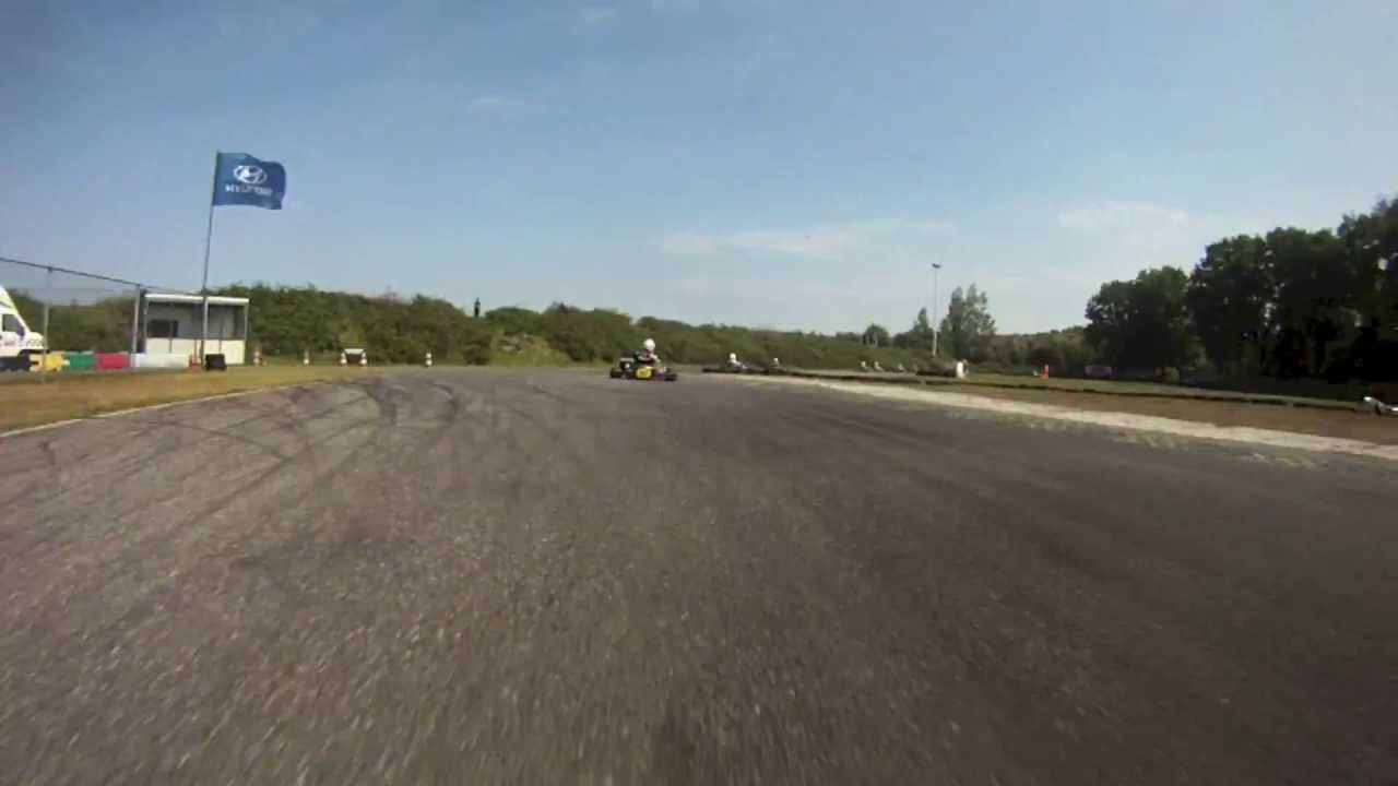 Karting kz2 crash