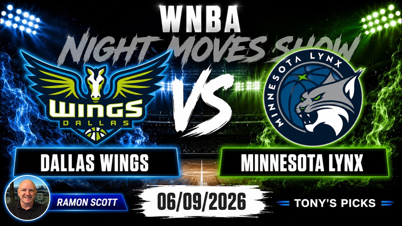 Wings против Lynx: коэффициенты и прогнозы на матчи WNBA, 09.06.26 | Night Moves Show