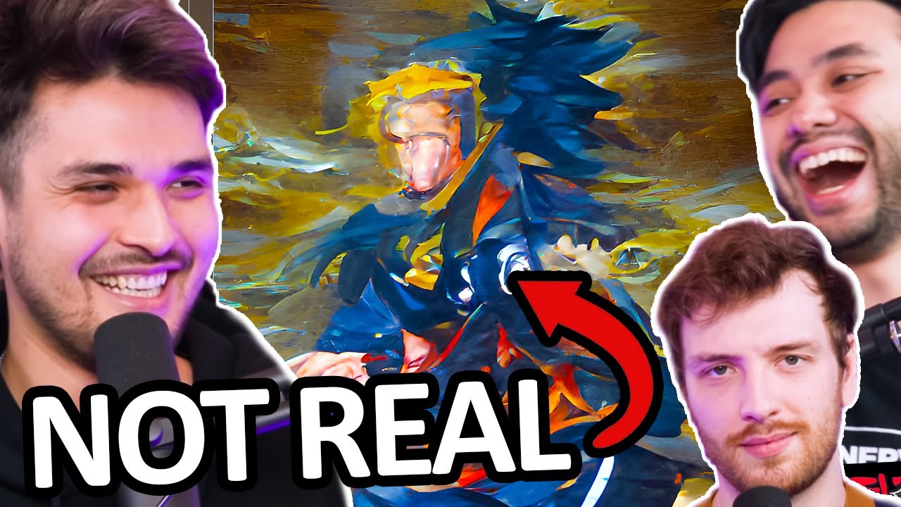 I Found a FAKE A.I. Artist That Can Draw Famous Anime (ft. @Gigguk & @CDawgVA)