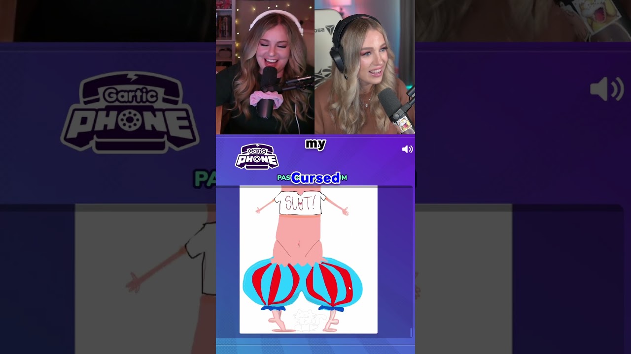 How can THREE ARTIST make such a Monster? #vtuber #funny #garticphone