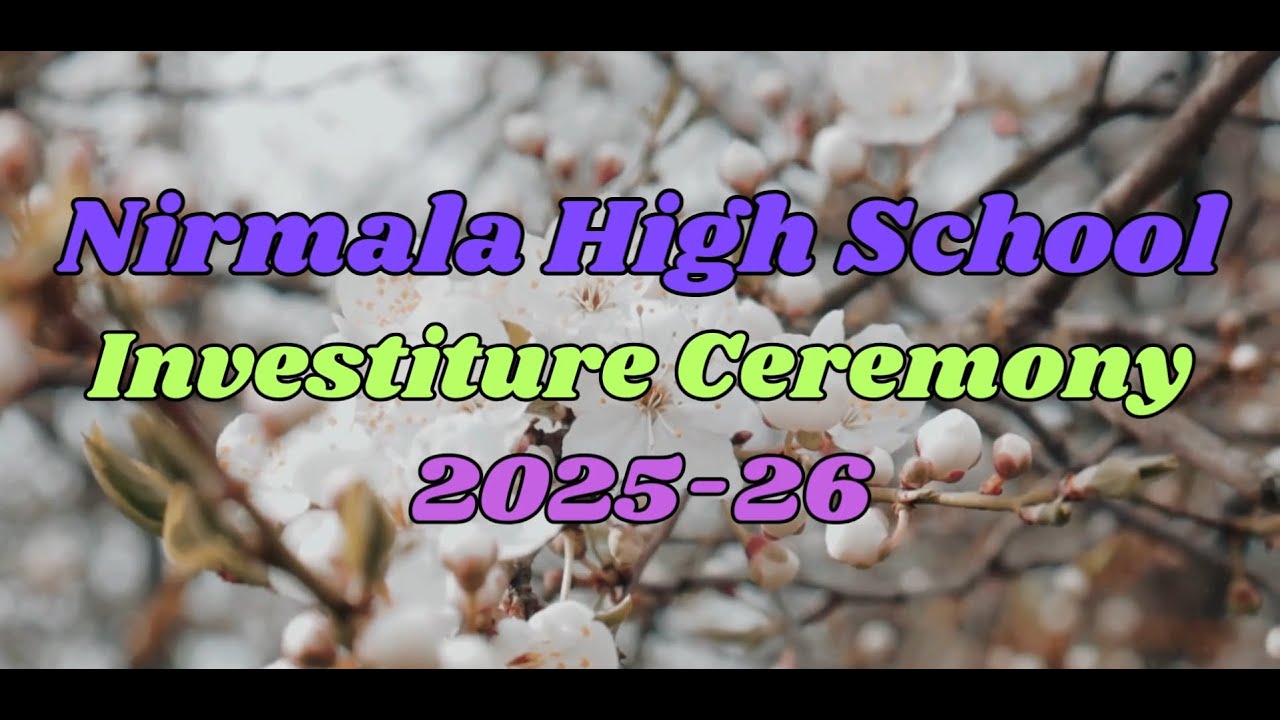 Investiture Ceremony 2025-26, Nirmala High School, Vijayawada