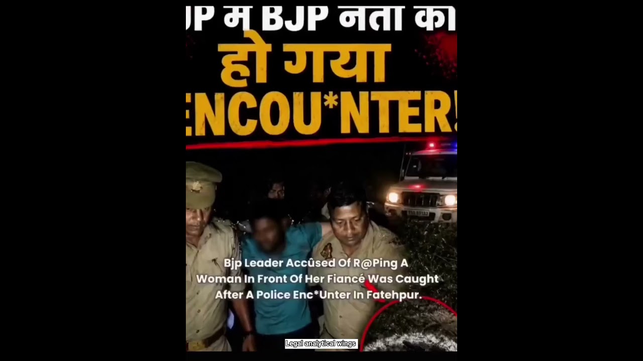 UP Police Encounter? BJP Leader Shot in Fatehpur After Gang Assault Allegations | Breaking News