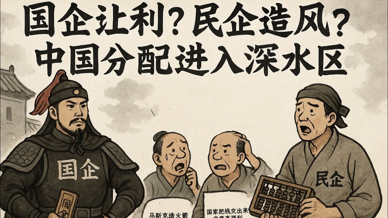 国企让利？民企造风？中国分配进入深水区