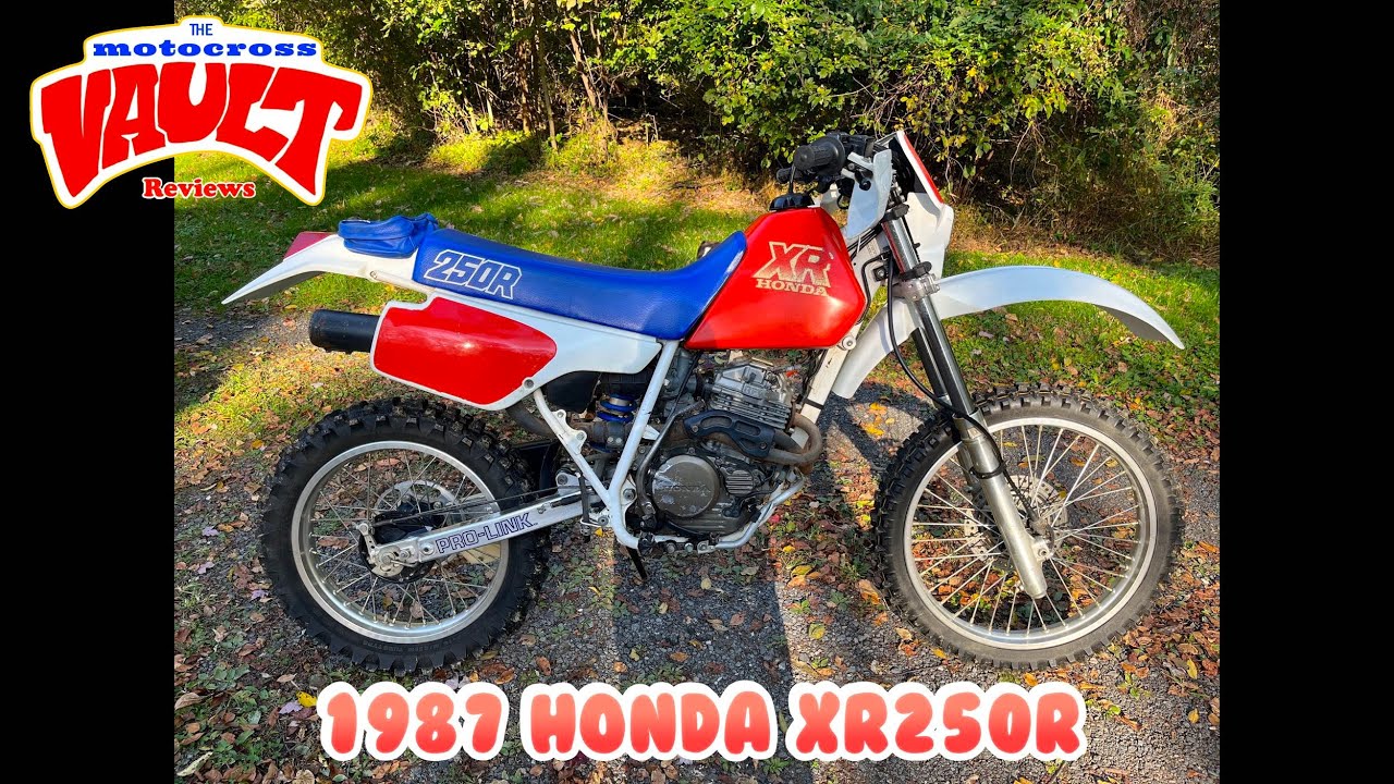 Первая поездка на Honda XR250R 1987 года | Классический одноместный мотоцикл для бездорожья и трейла
