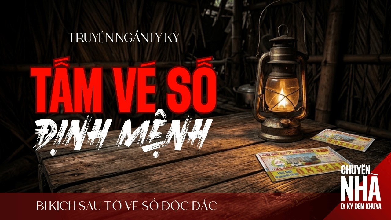 TẤM VÉ SỐ ĐỊNH MỆNH: Bi Kịch Sau Tờ Vé Số Độc Đắc | Truyện Tâm Lý Xã Hội Hay