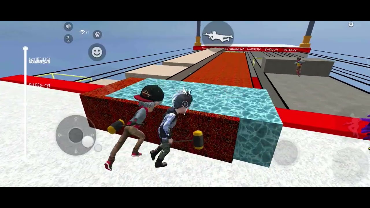Squid game free fire Max #Level 5 game play complete Level 6 game play incomplete #freefire #freefir