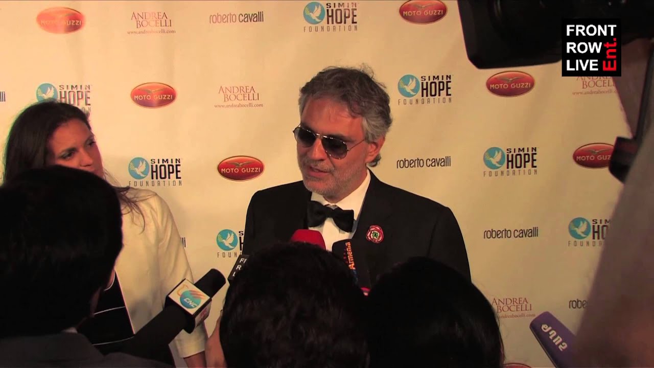 Andrea Bocelli interview