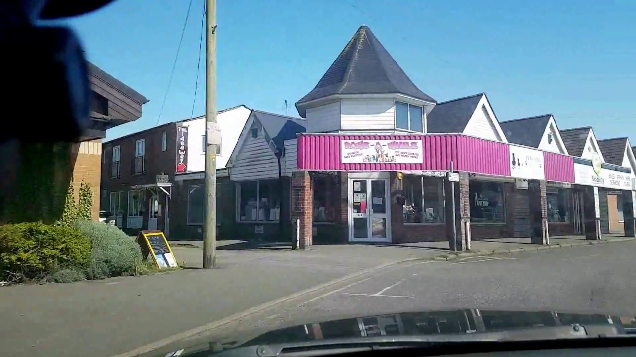 Driving In Skegness sea front & back to Golden Palm Resort Chapel St Leonards Lincolnshire