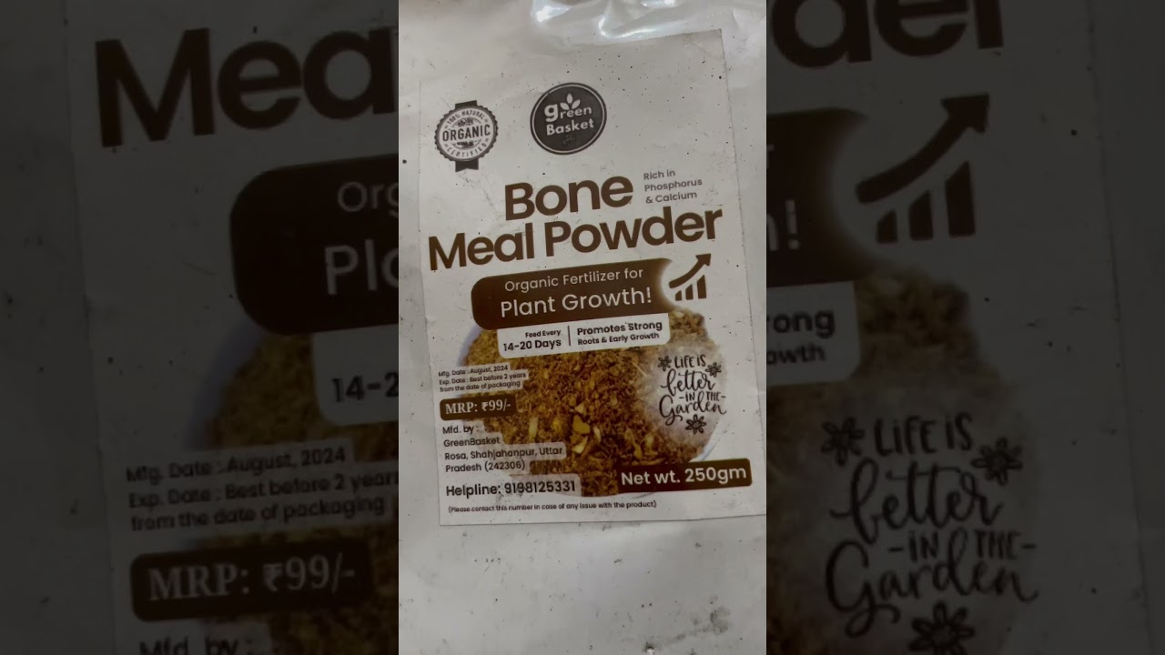 Organic Bone Meal Powder #bonemealpowder || Banker&rsquo;s Tales