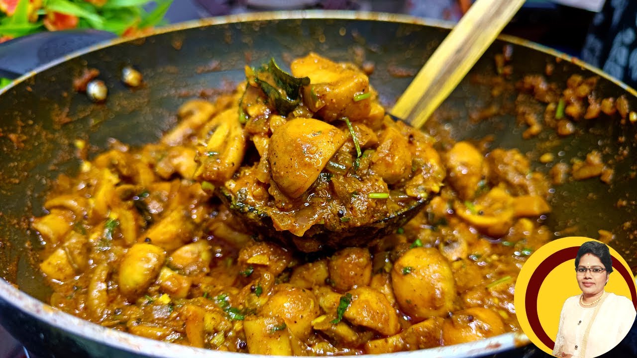Easy mushroom pepper fry | Mushroom fry recipe | Indian food recipe