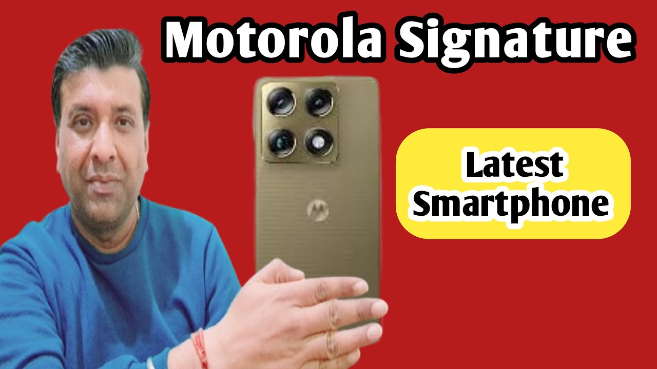 Motorola Signature | Unboxing & First Look | Triple Camera | Mobile | Smartphone | Phone under 50000