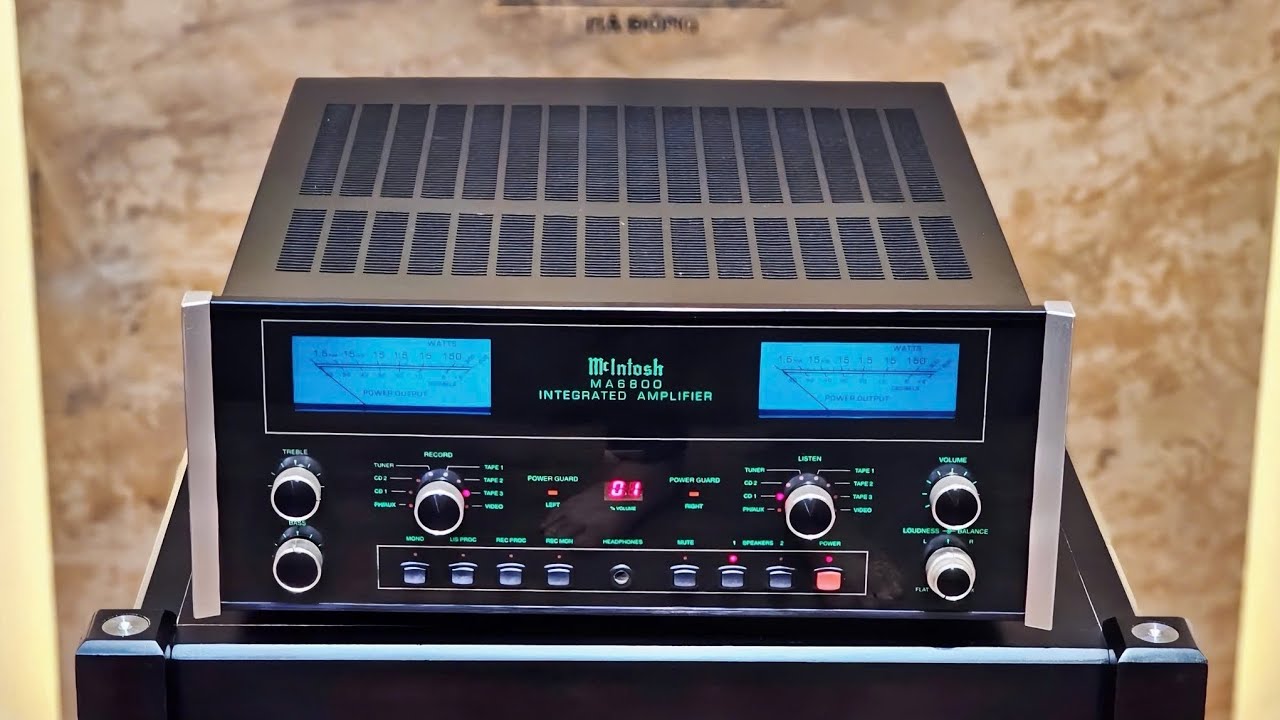 Hàng đẹp giá tốt. Amply Mcintosh - MA6800 hàng đẹp xuất sắc, thiết kế sang trọng chất âm nghe hay.