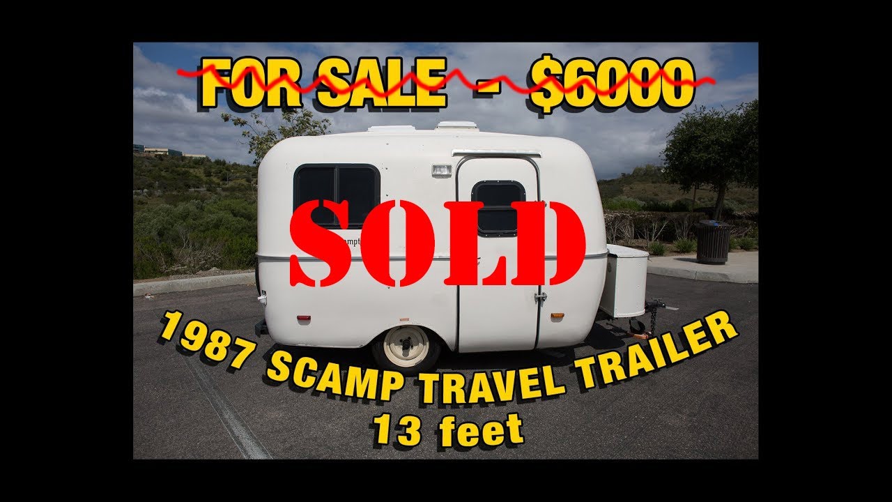 💥UPDATED💥 1987 Scamp Travel Trailer For Sale Casita Boler Trailer