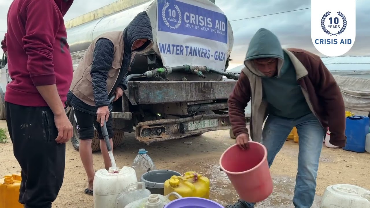 Crisis Aid Gaza Water Distribution January 2026