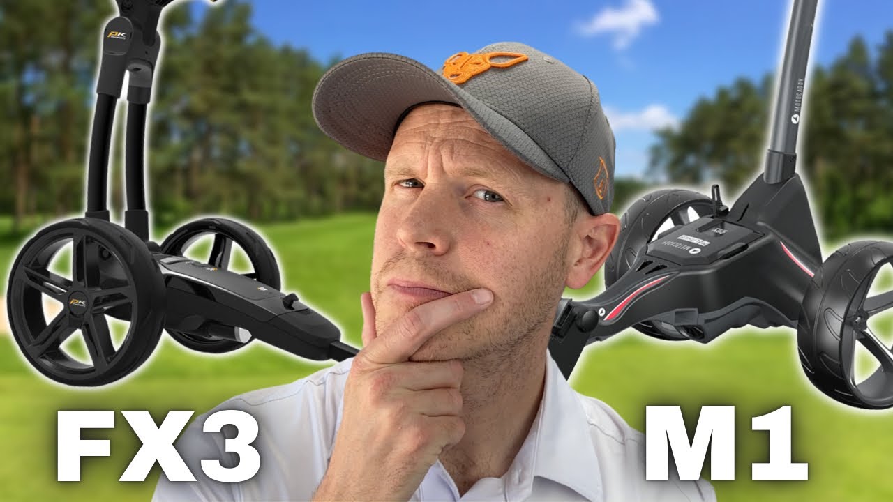 ЯВНЫЙ ПОБЕДИТЕЛЬ! Motocaddy M1 против Powakaddy FX3 — электротележка для гольфа лицом к лицу