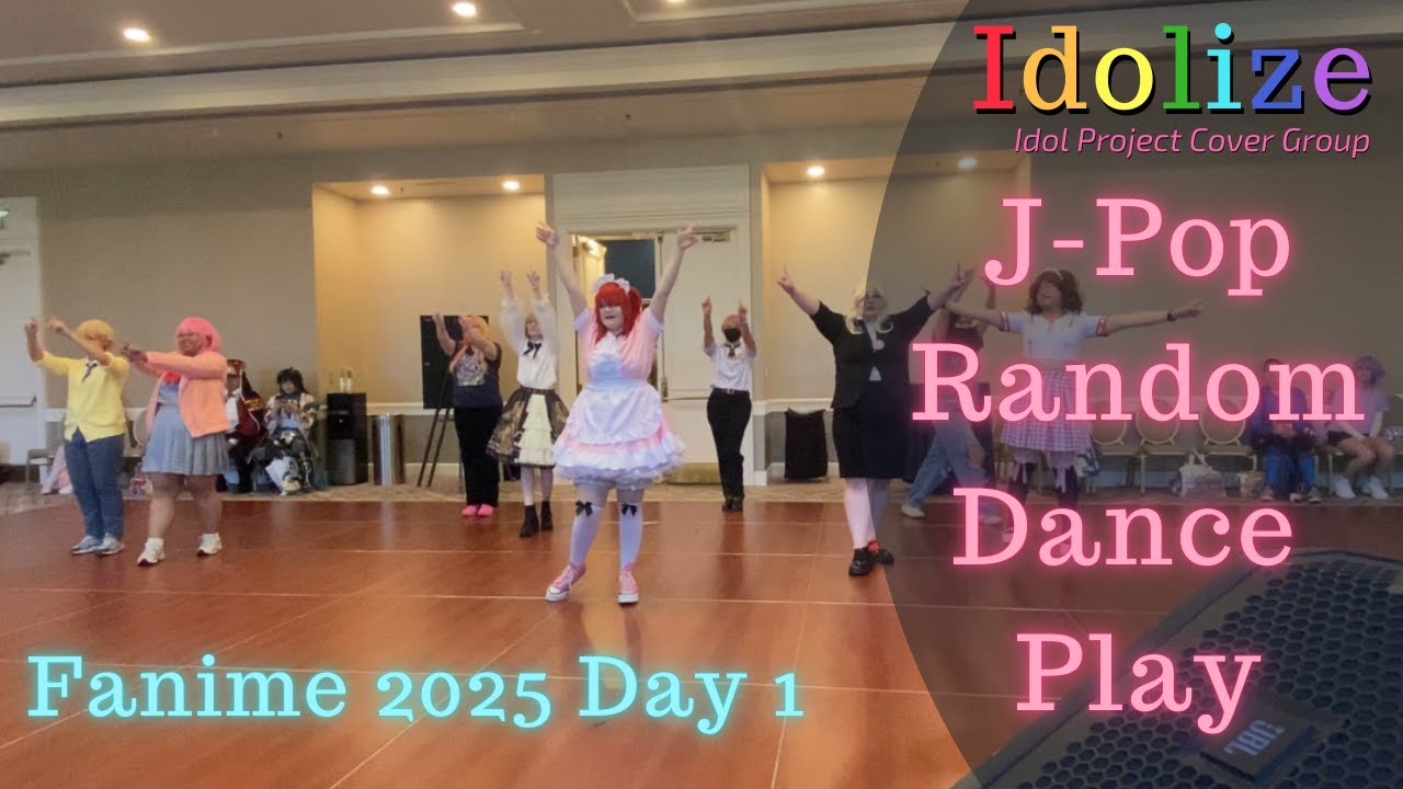 J-POP Random Dance Play (RDP) - FANIME '25 hosted by Idolize