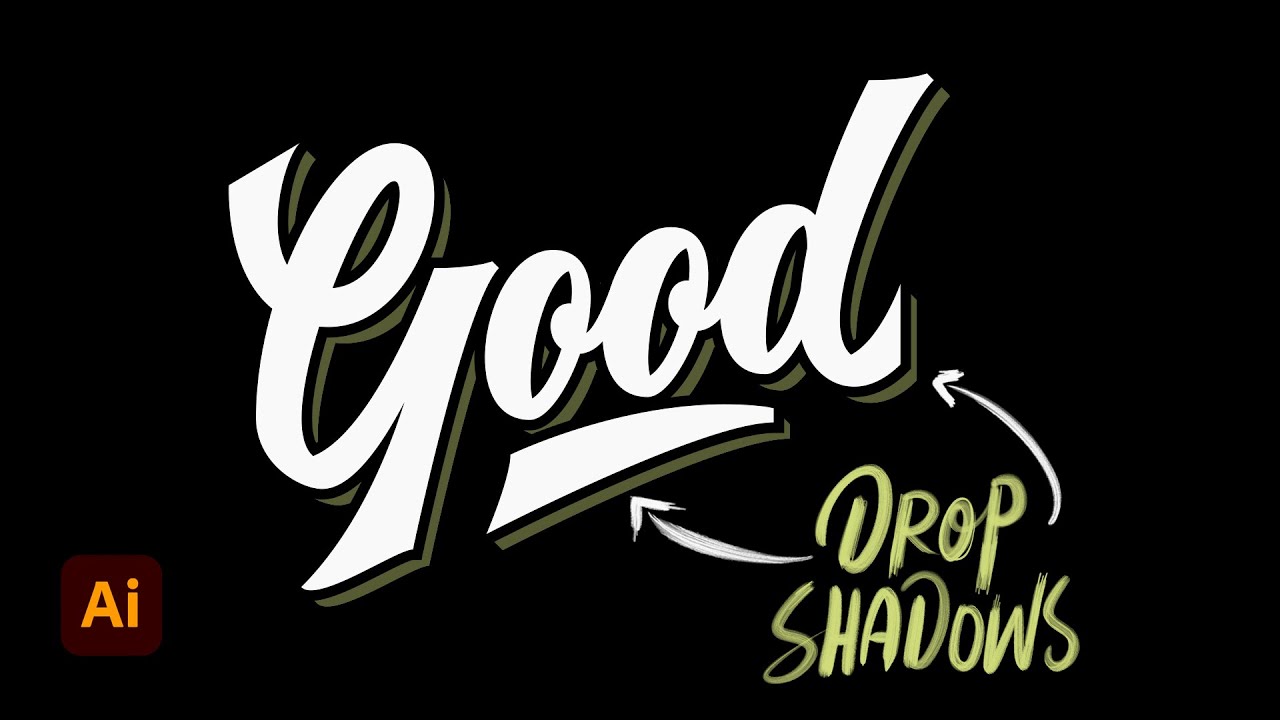 How to Create Offset Drop Shadows in Adobe Illustrator
