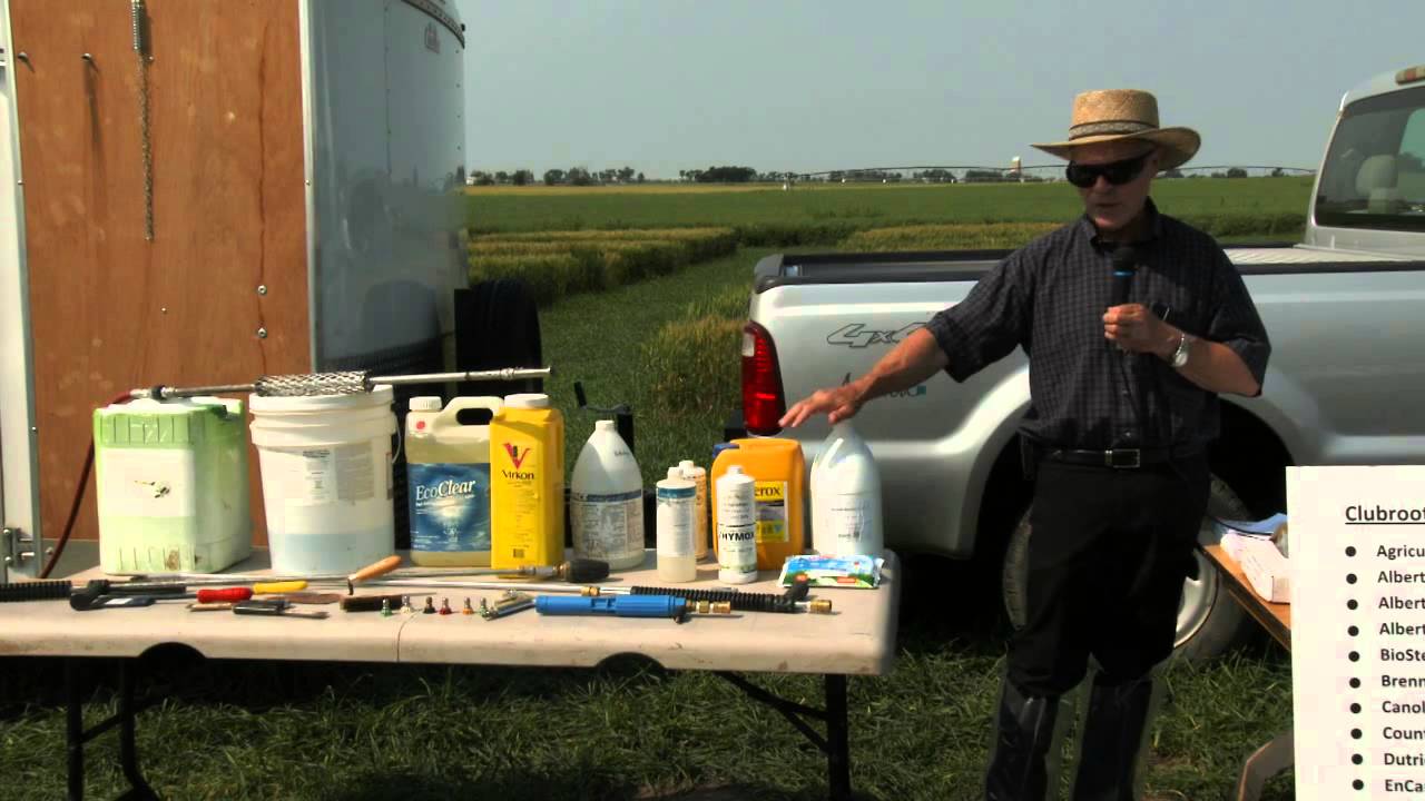 Clubroot Demonstrations - Farming Smarter Disease Crop Walk 2014