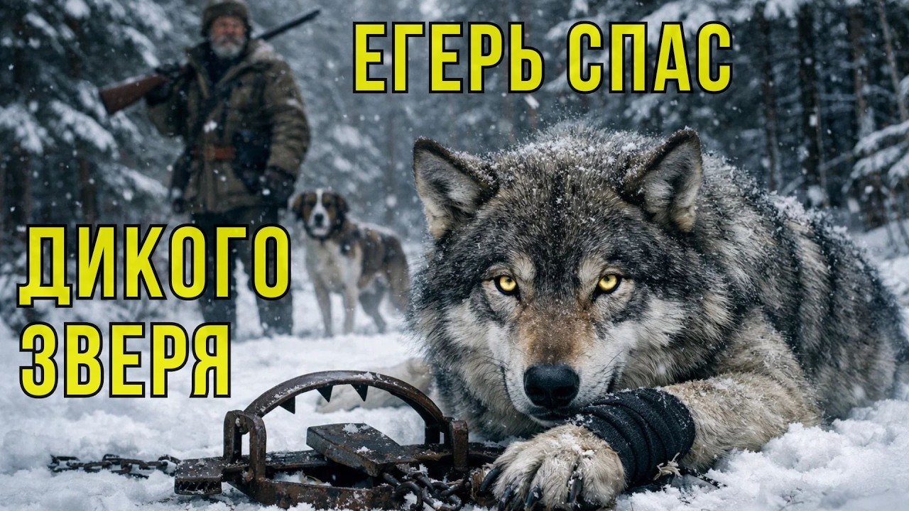 Раненая ВОЛЧИЦА приползла к людям, чтобы отдать ДЕТЕНЫША, а сама упала замертво...