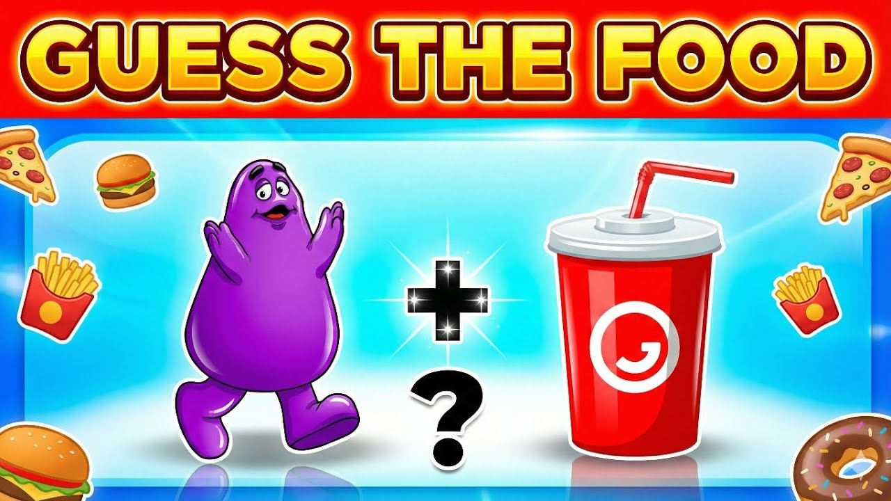 Can You Guess The FOOD By Emoji? 🥤🍕 | Emoji Quiz 2026
