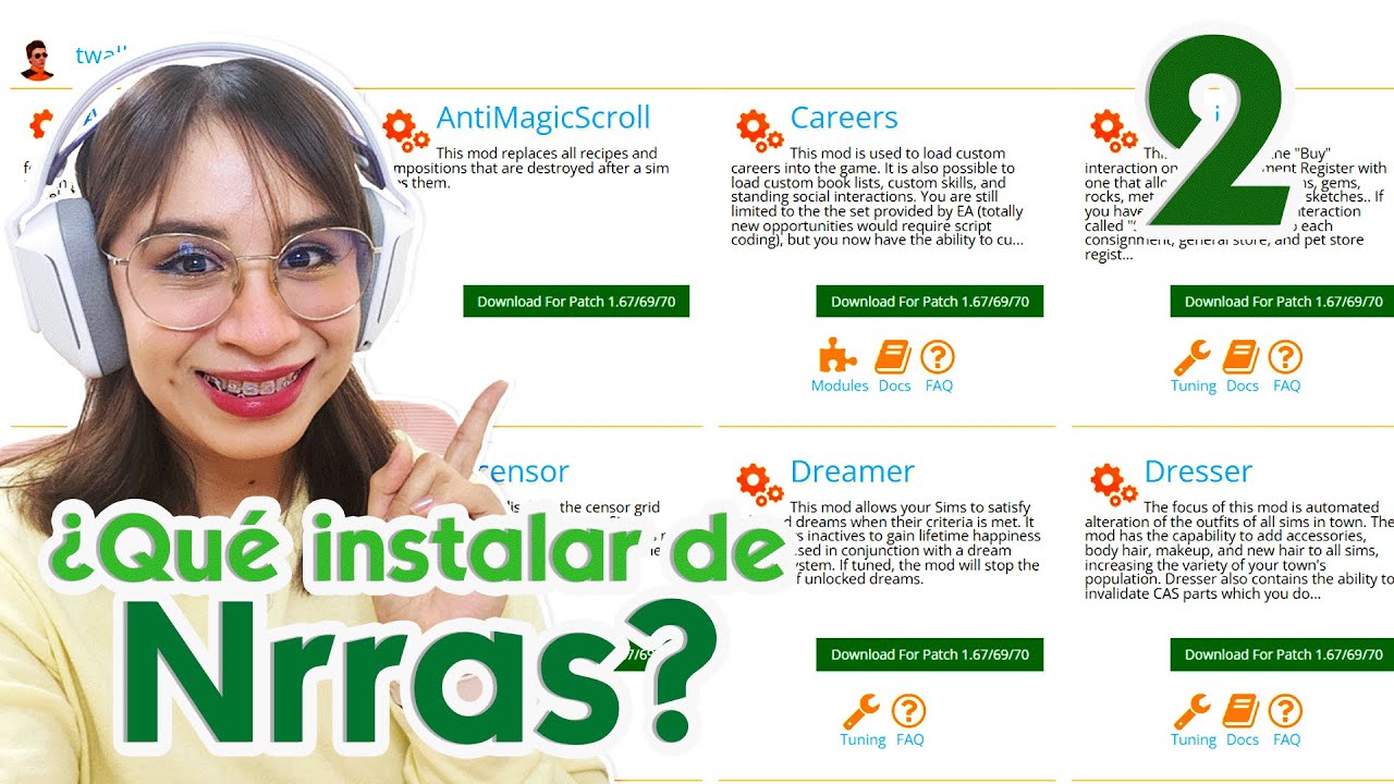 LOS SIMS 3 PARA PRINCIPIANTES 🥰 MODS Guía introductoria. Parte 2 Nrras