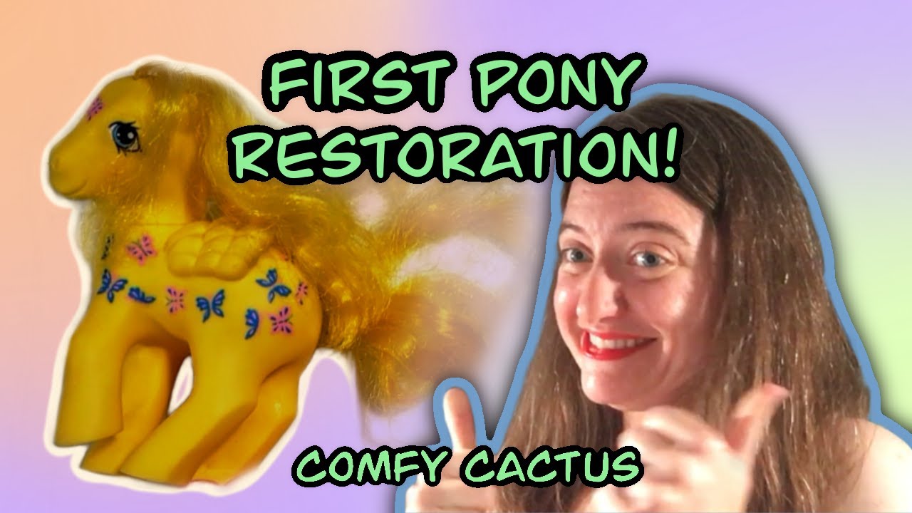 My Little Pony G1 Dancing Butterflies Restoration