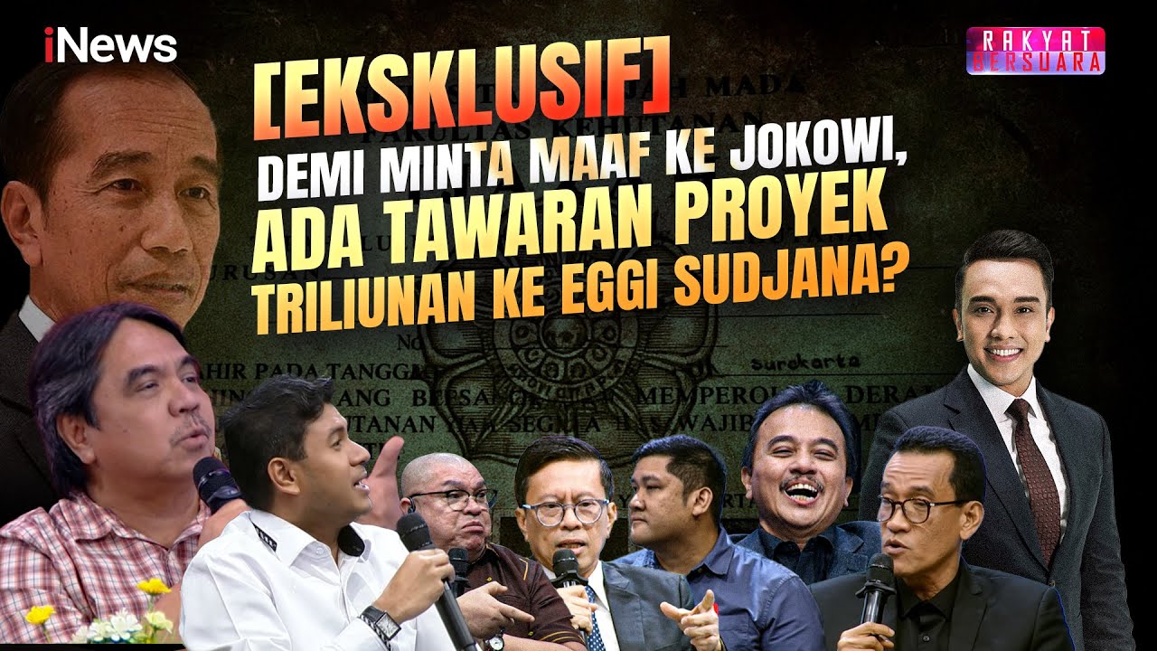 Eksklusif! Ade Armando: Eggi Sudjana Ditawari Proyek Triliunan itu Tuduhan Serius | Rakyat Bersuara