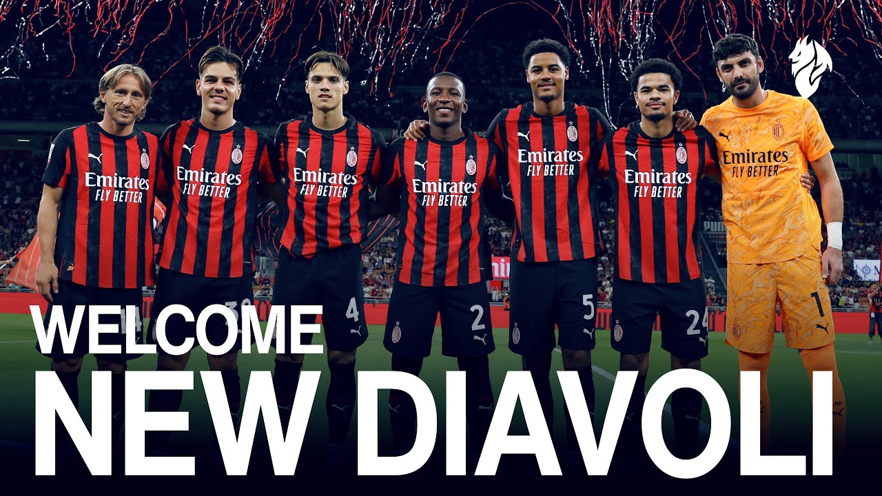 La presentazione dei nuovi acquisti a San Siro | Welcome New Diavoli