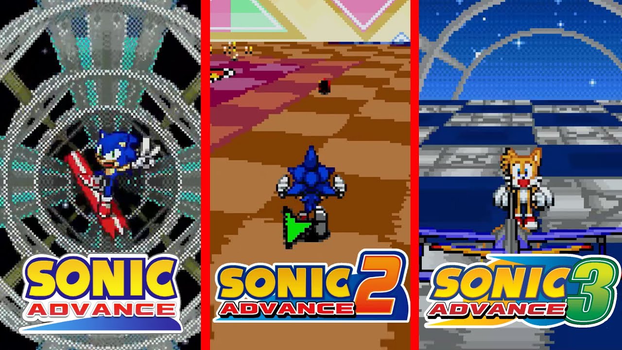 SONIC ADVANCE SERIES - All Special Stages