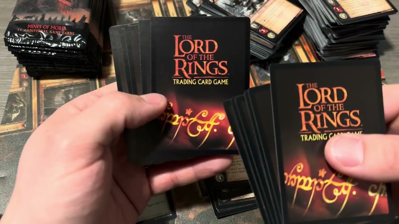 Opening Every Movie Block Booster Box #2 Mines of Moria LOTR TCG