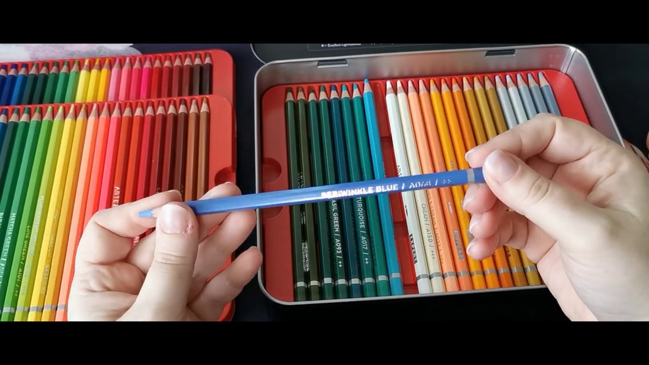 Arteza 120 Expert Watercolor Pencils | Product Review