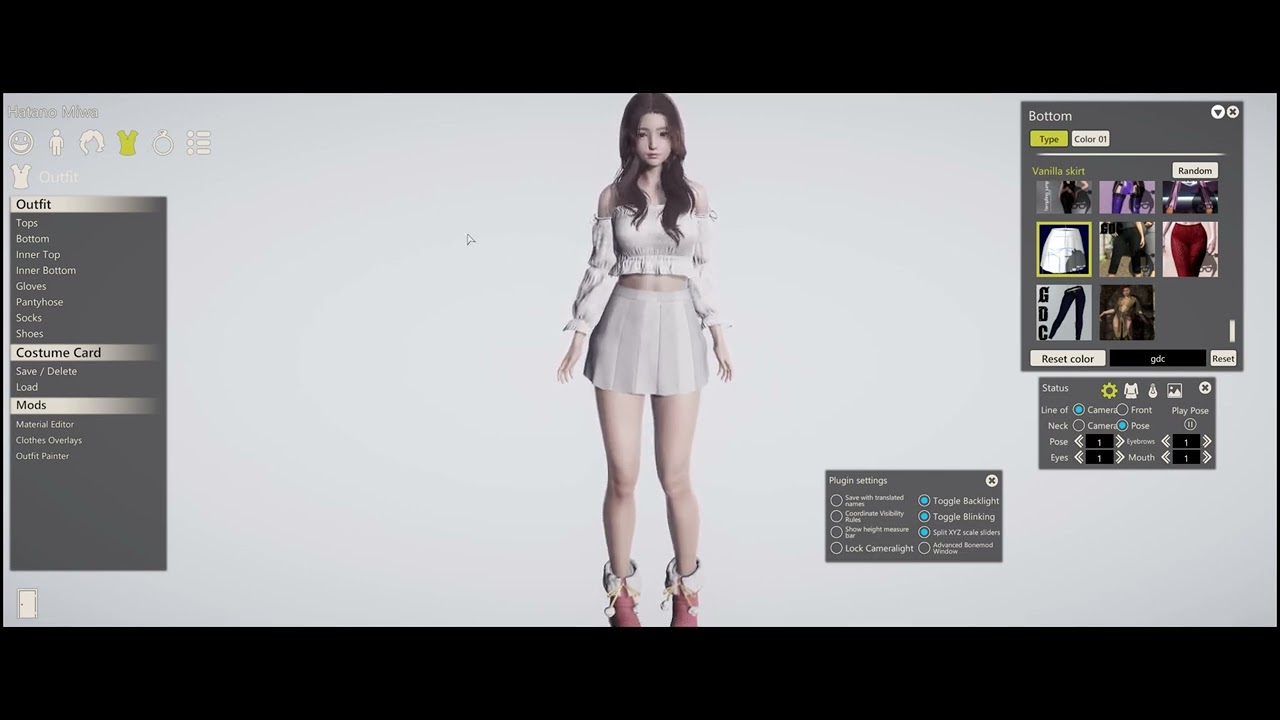 HS2 Fix realistic physic skirts clipping