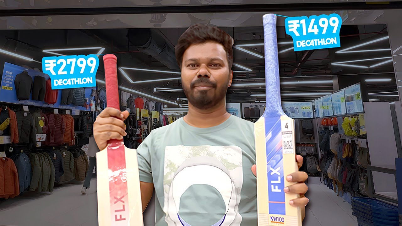 Buying New CRICKET BAT @₹2499 | DECATHLON Vlog