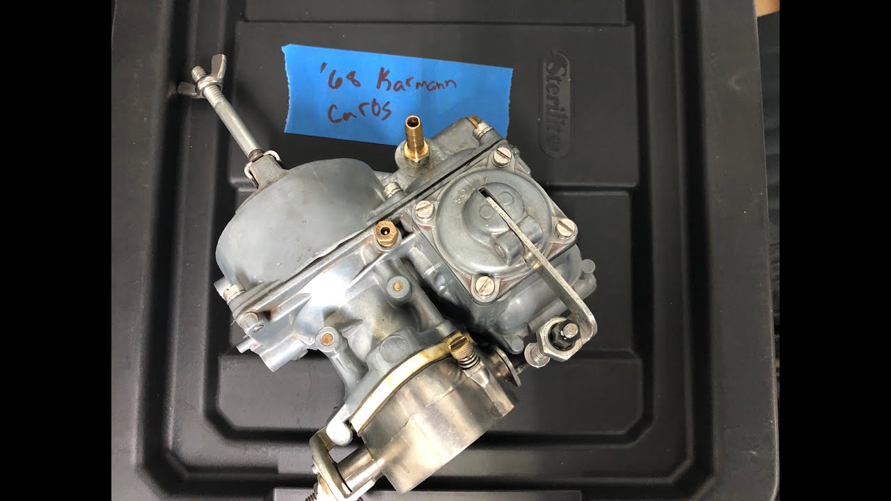 Karmann Ghia Ep 03 - Kadron Carb Rebuild