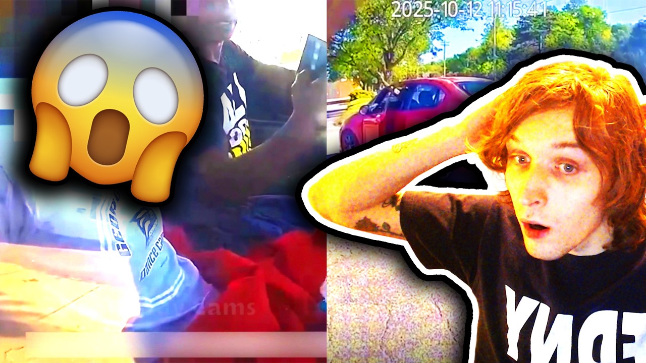 drunk kidnapper crashes car during police chase😭