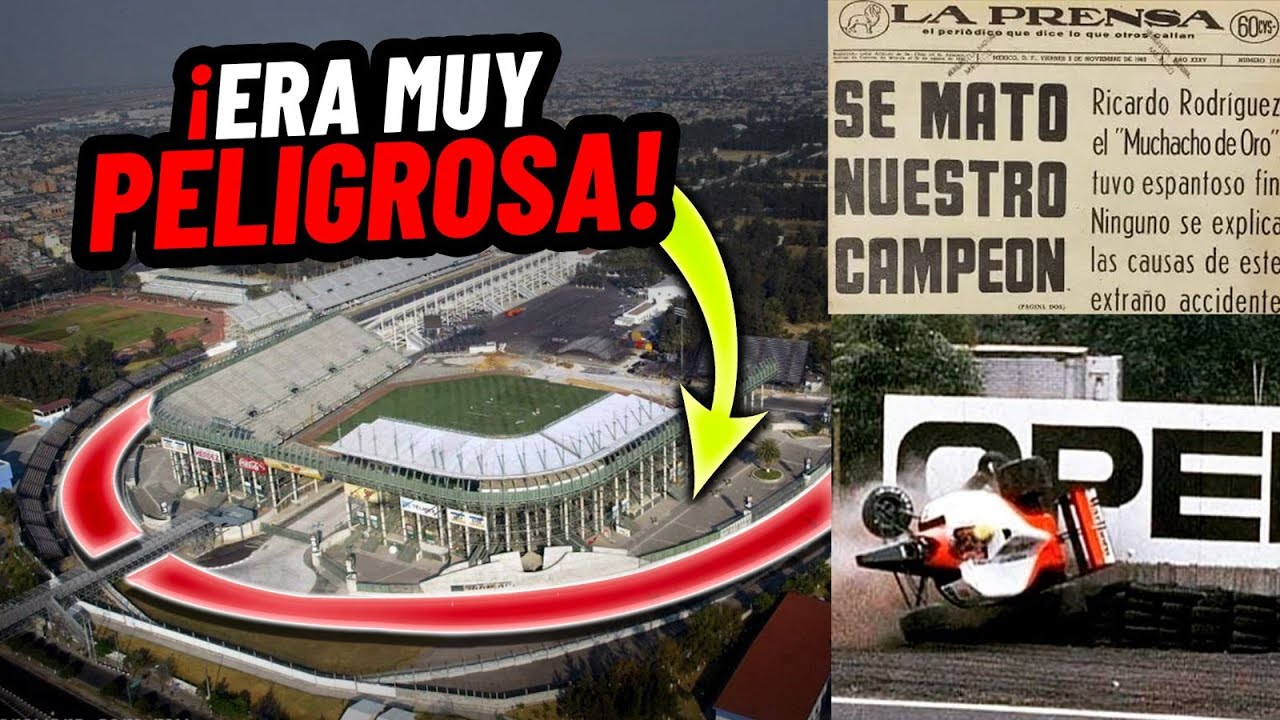 &iexcl;La CURVA MALDITA de M&Eacute;XICO! Por esta RAZ&Oacute;N Quitaron la PERALTADA del Aut&oacute;dromo Hermanos Rodr&iacute;guez