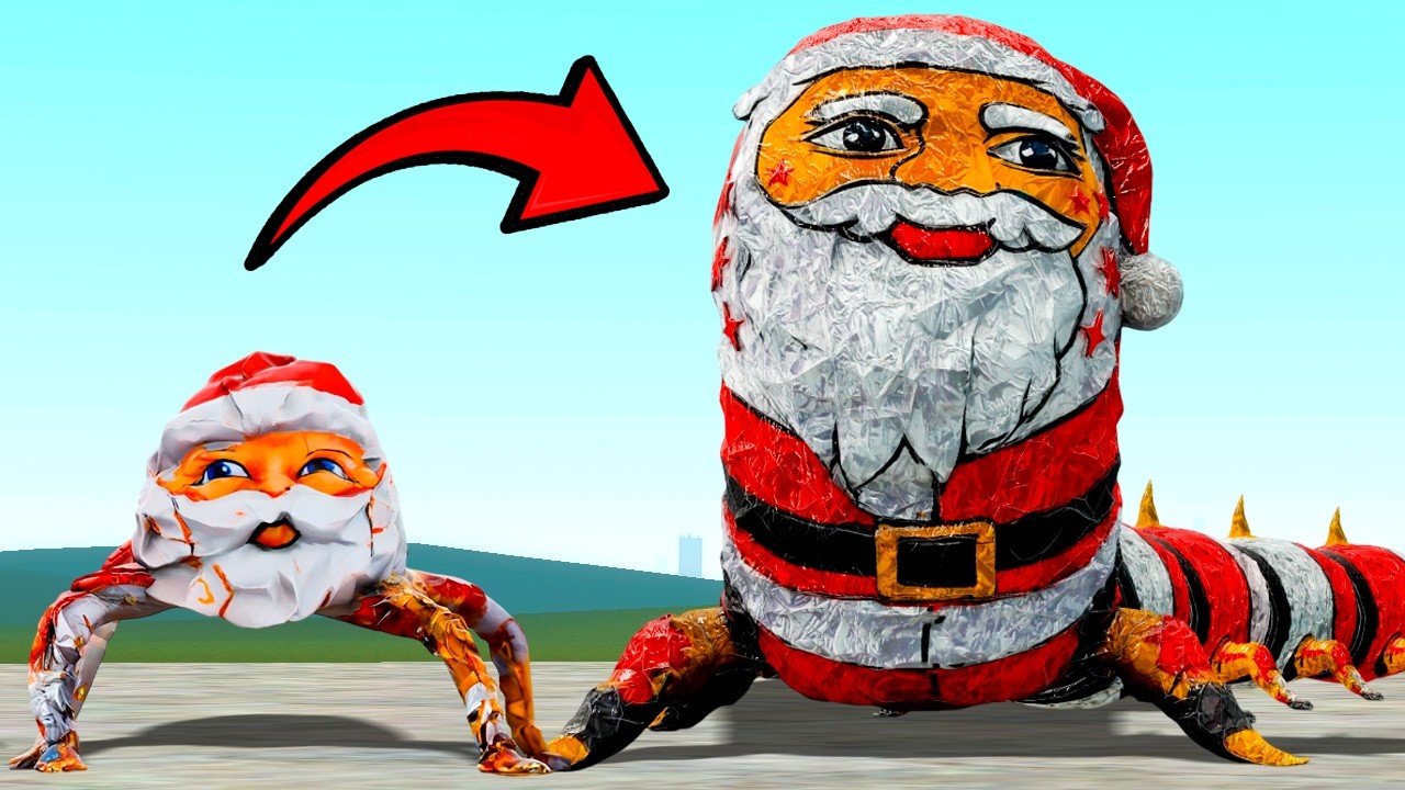 I FOUND NEW GOO GOO GAGA WORM In Garry's Mod!