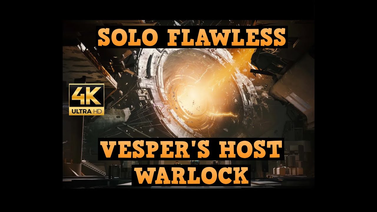 Solo Flawless Vesper's Host on Warlock | 4k | Episode: Revenant