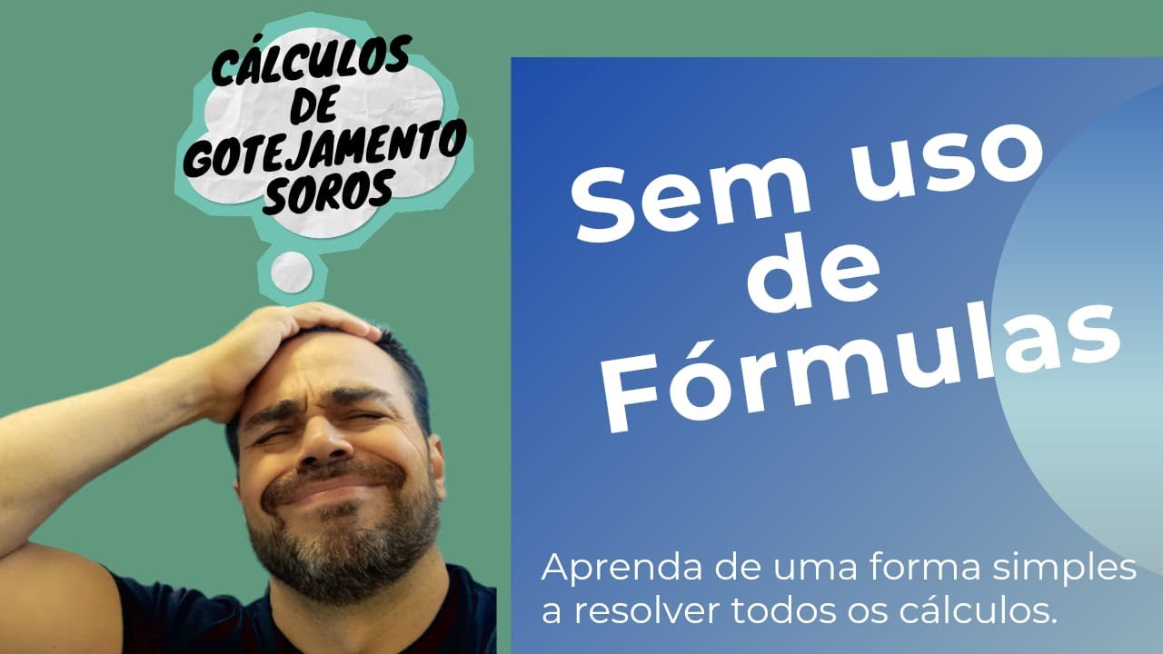 Como CALCULAR GOTEJAMENTO de soro SEM FÓRMULA muito fácil
