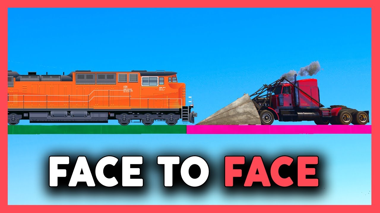 Trein in Face to Face is Lachen! - GTA V Funny Races