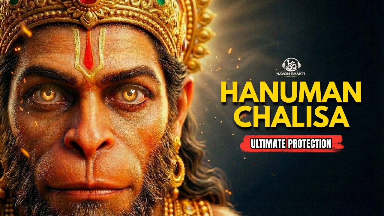 Powerful Hanuman Chalisa | Protection & Peace | Ultimate Devotion | Daily Morning Bhakti